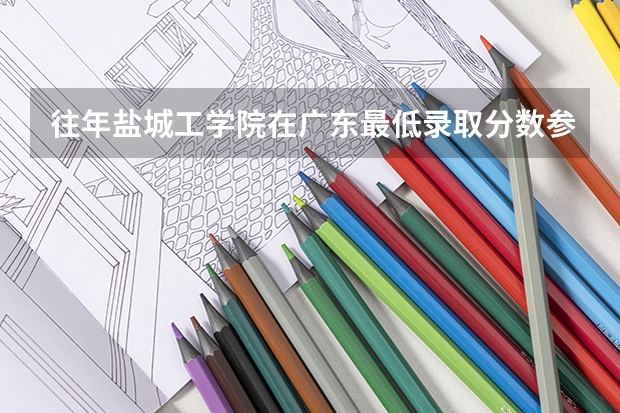 往年盐城工学院在广东最低录取分数参考