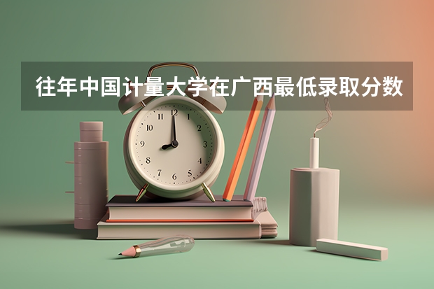 往年中国计量大学在广西最低录取分数参考
