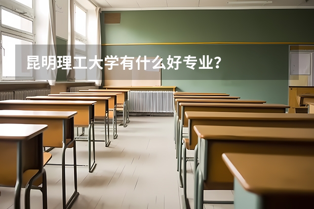 昆明理工大学有什么好专业？
