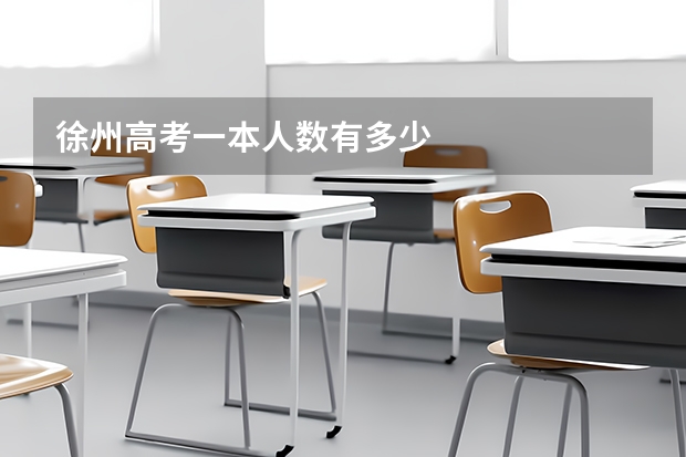 徐州高考一本人数有多少