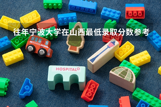往年宁波大学在山西最低录取分数参考