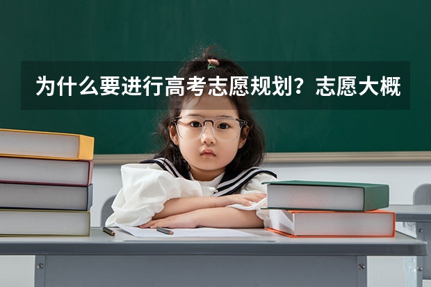 为什么要进行高考志愿规划？志愿大概率会决定以后的职业吗？